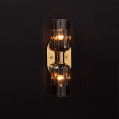 ESCALADE Wall Sconce - Stacked, Hand-Blown Glass Shades By LUXE