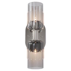 ESCALADE Wall Sconce - Stacked, Hand-Blown Glass Shades By LUXE