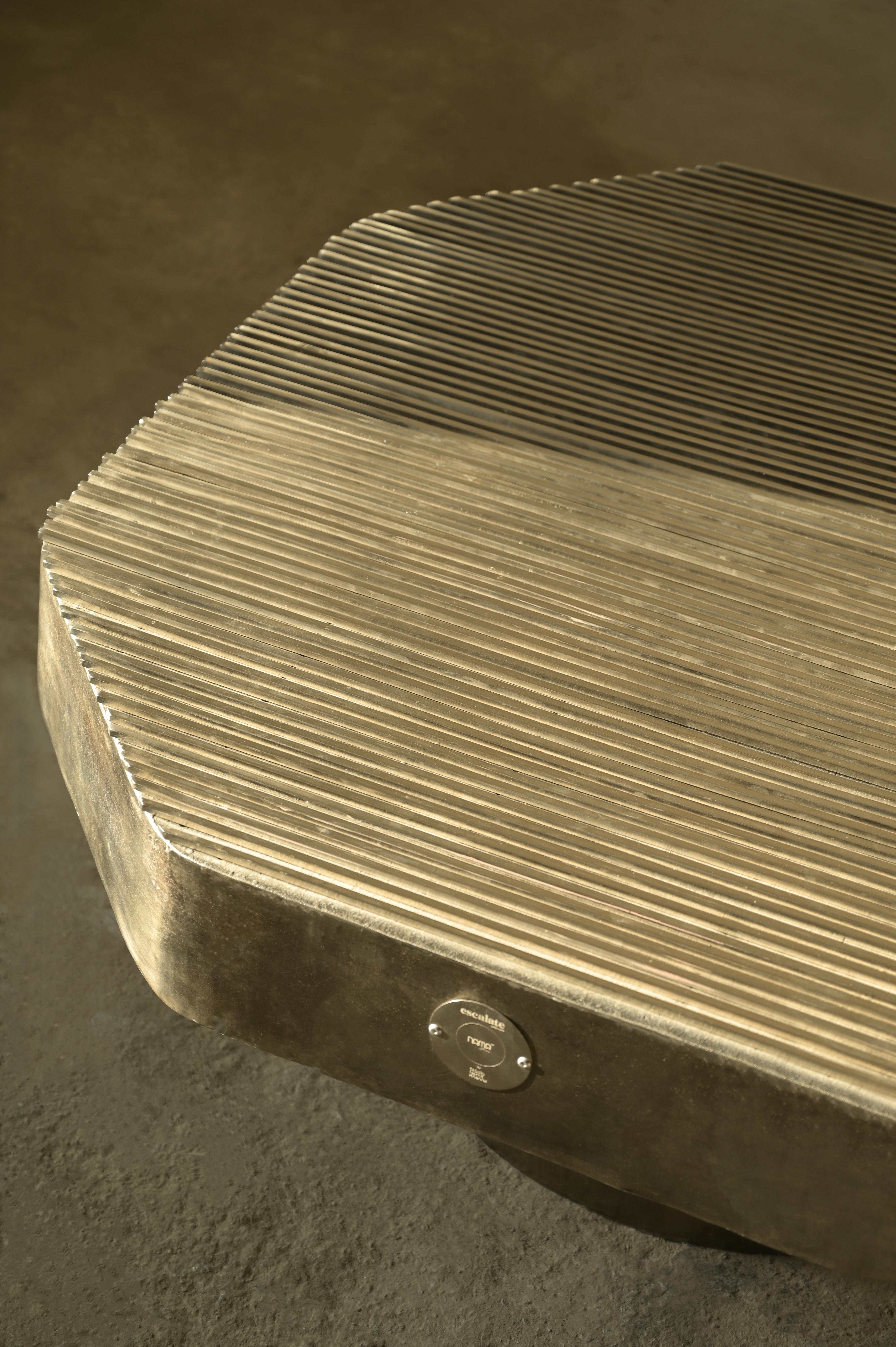 Etched Escalate Coffee Table by Studio Namit Khanna For Sale