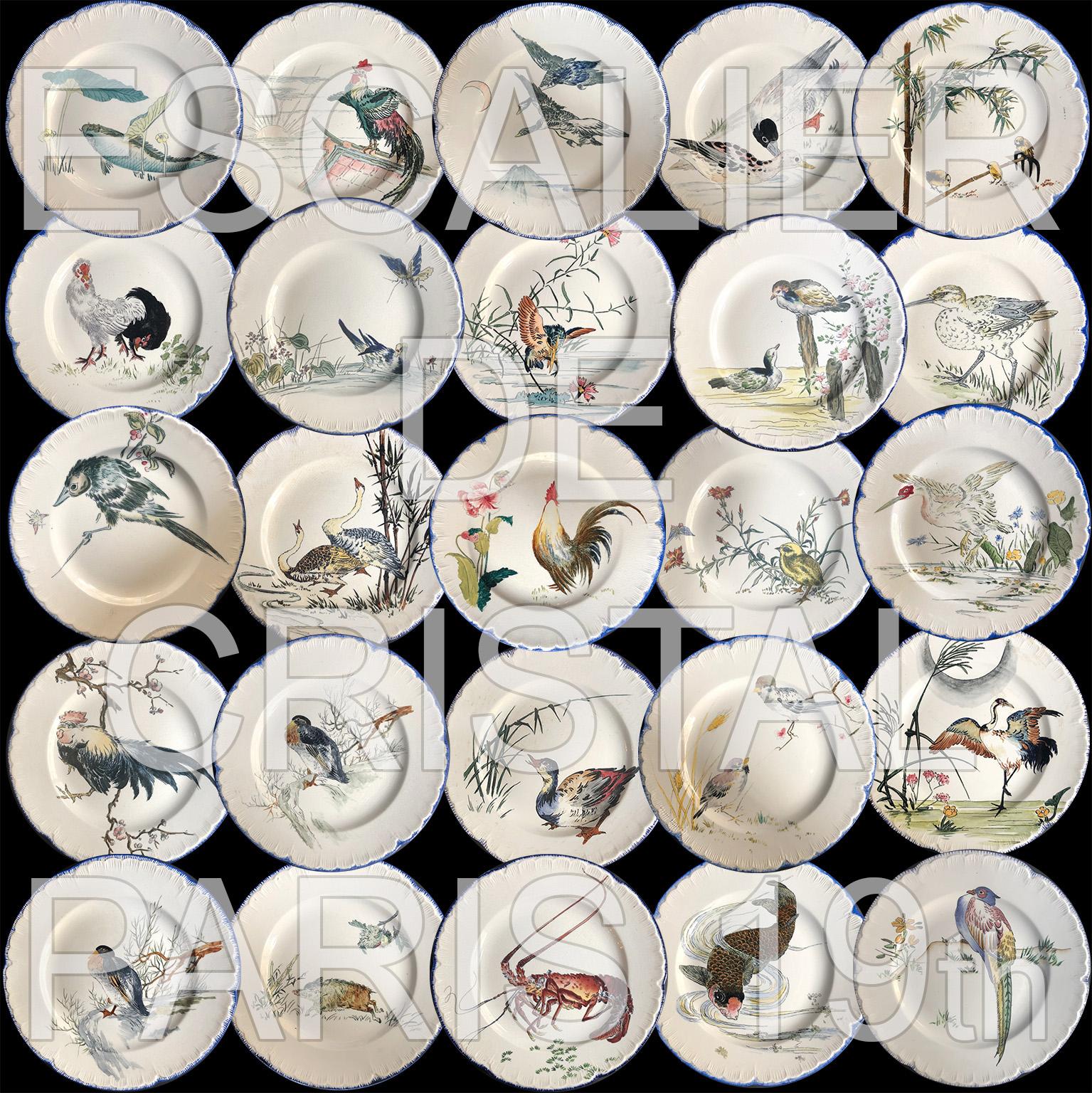 Escalier De Cristal Remarkable and Rare Service of 68 Pieces, circa 1878 1