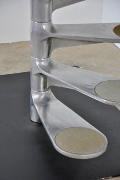 Escalier Hélicoïdal de Roger Tallon pour la Galerie Lacloche:: 1980