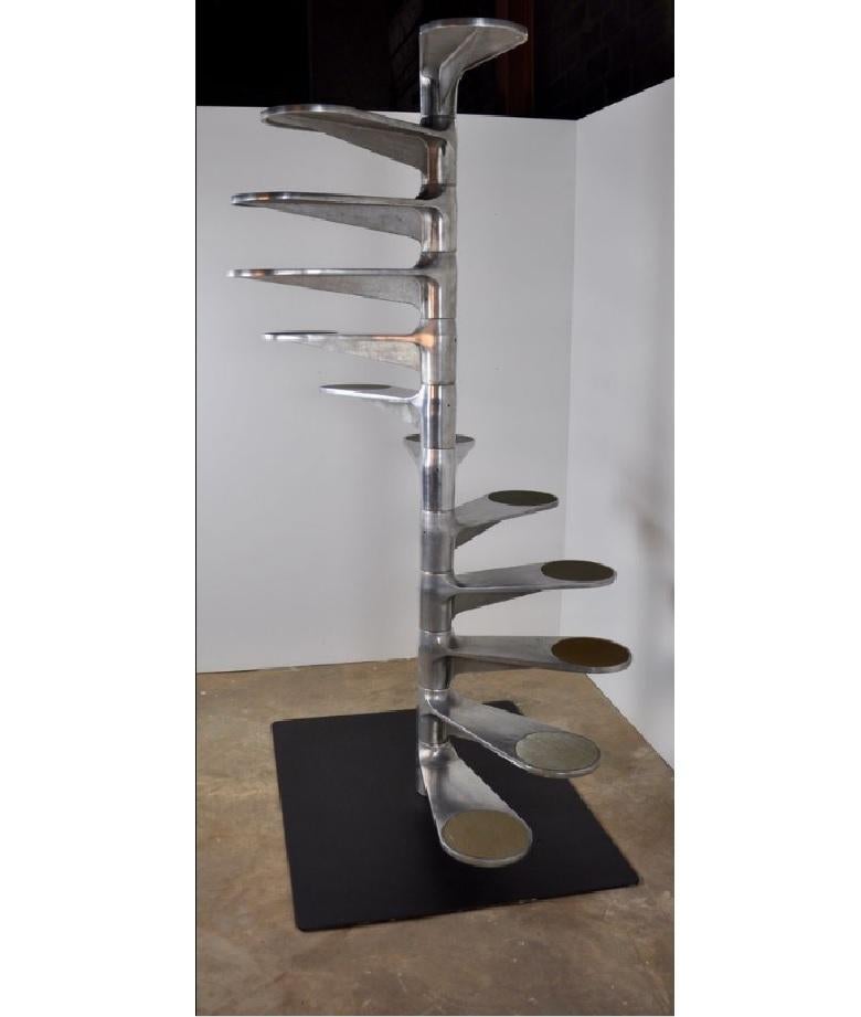French Escalier Hélicoïdal By Roger Tallon for Galerie Lacloche, 1980s
