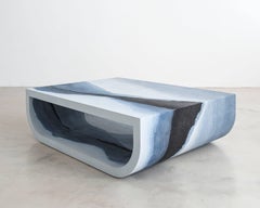 Escape Coffee Table ‘Vancouver’, Sand and Black Silica by Fernando Mastrangelo