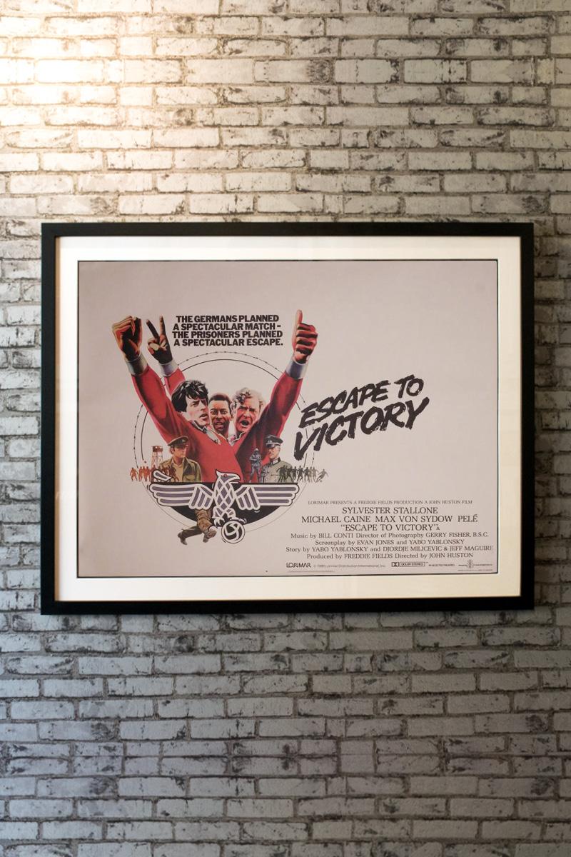 escape to victory movie poster