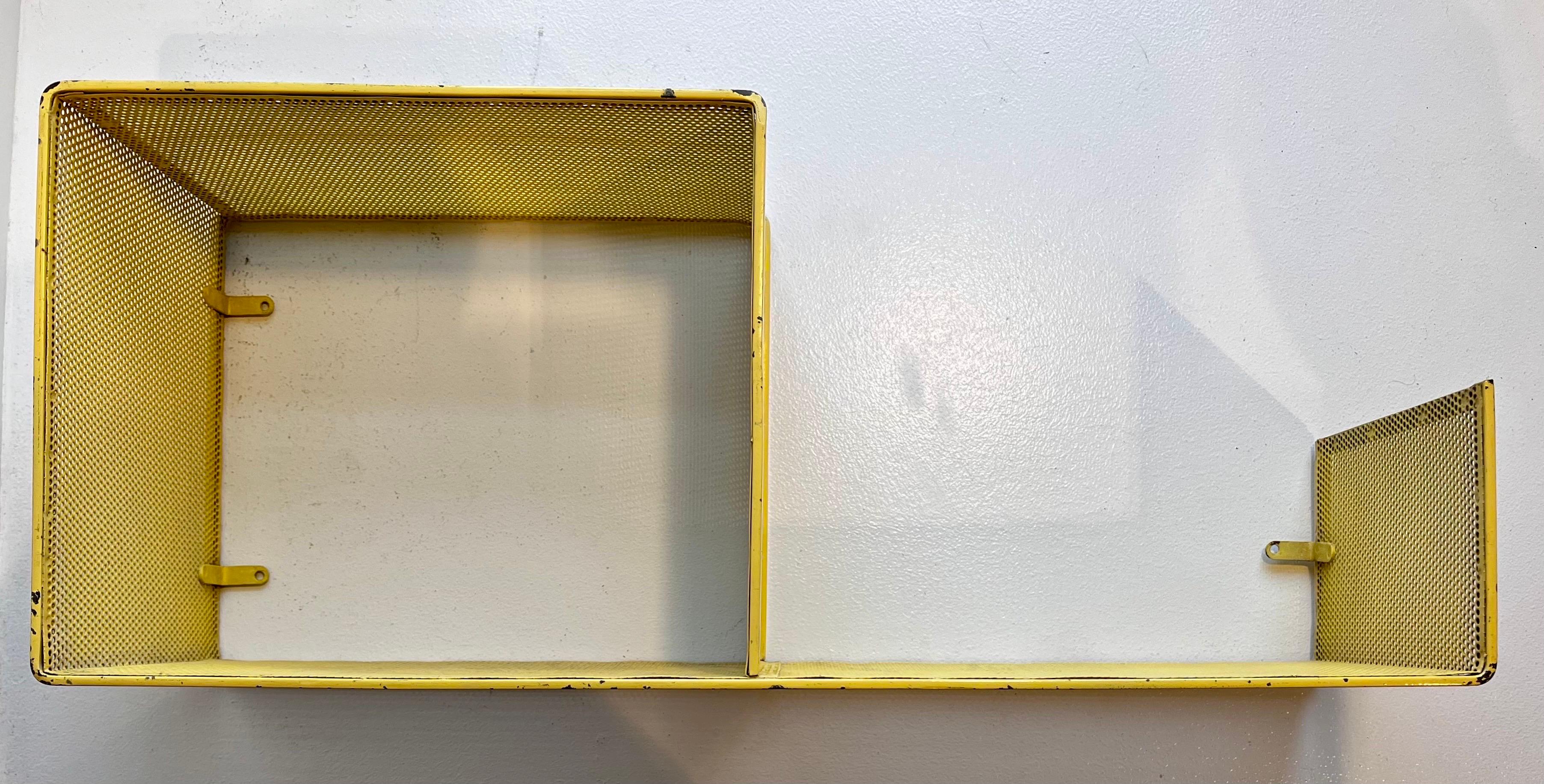 Escargot Shelf by Mathieu Matégot, 

Artimeta, France / The Netherlands, c. 1950
perforated and enameled steel


