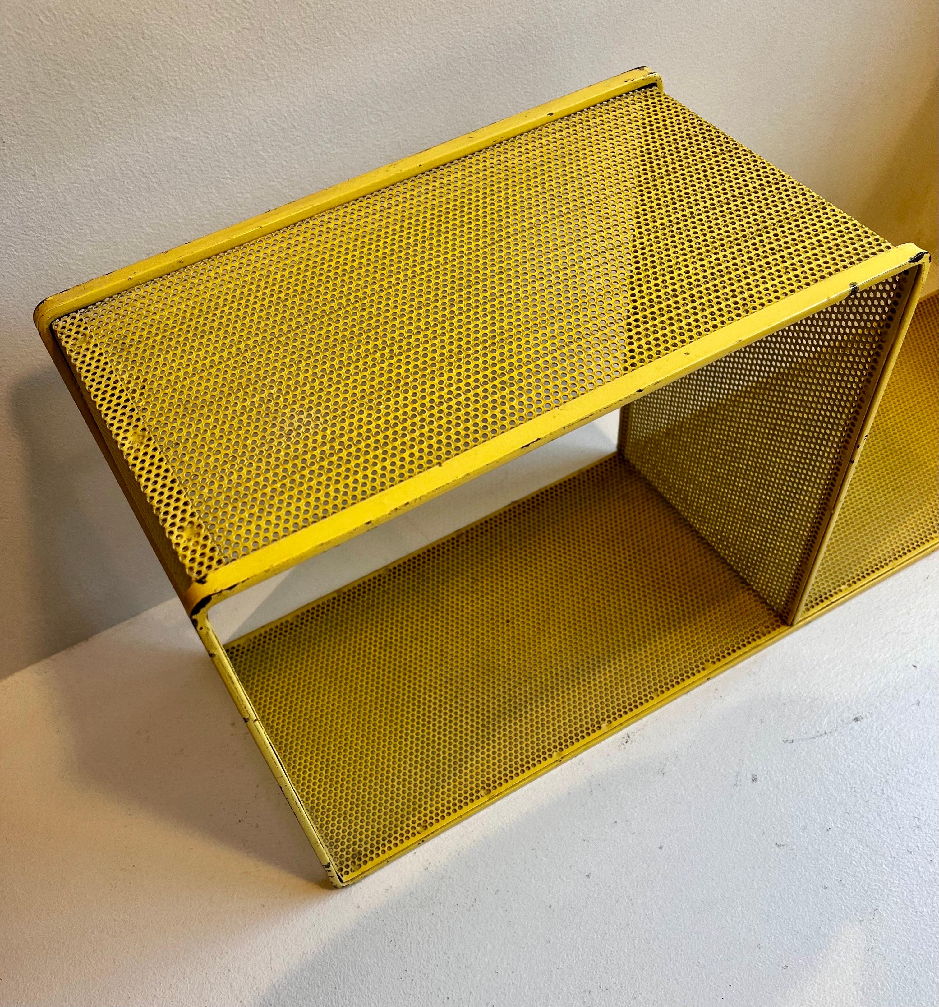 Escargot Shelf by Mathieu Matégot, c. 1950 In Good Condition For Sale In Philadelphia, PA