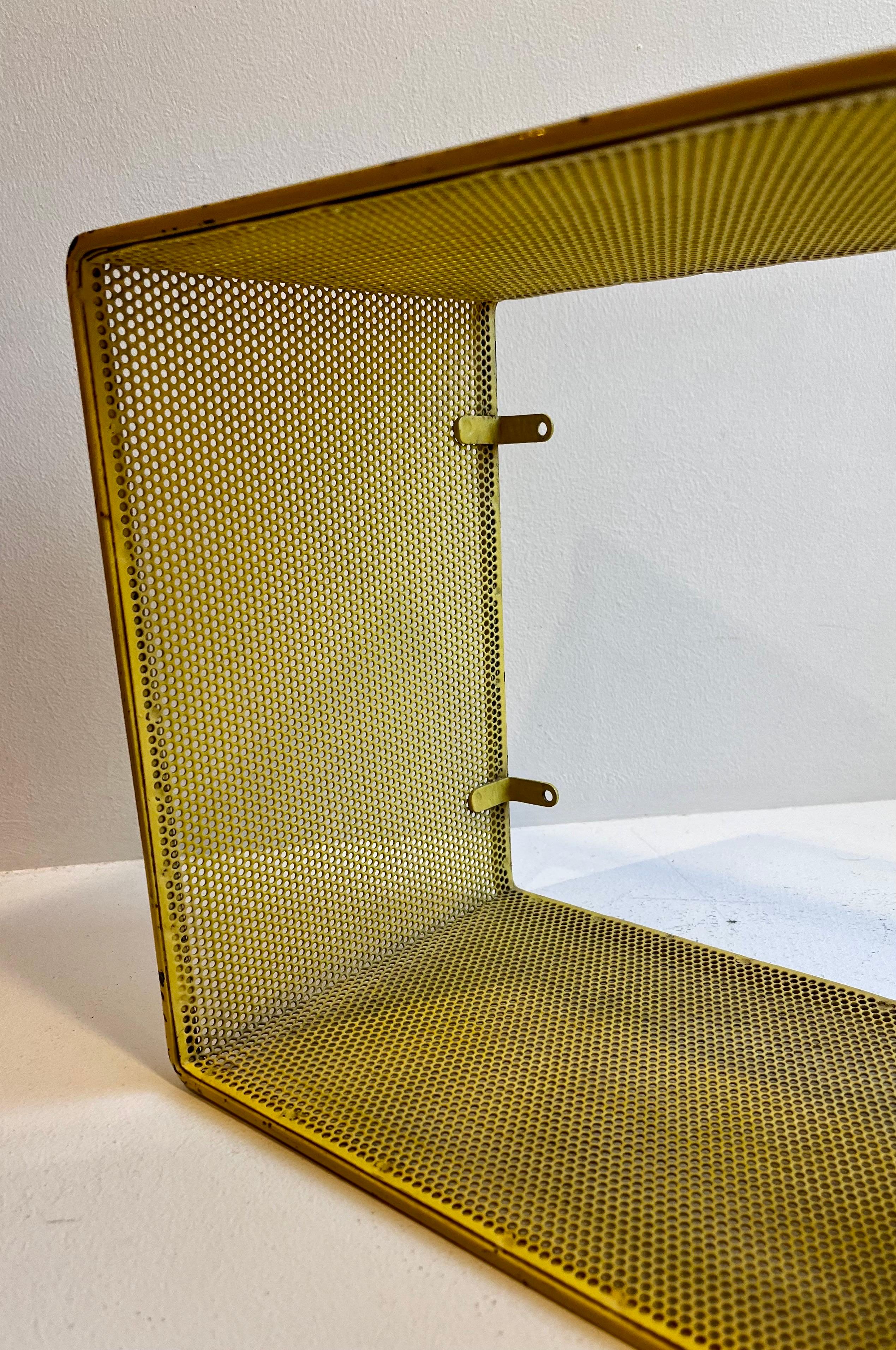 Metal Escargot Shelf by Mathieu Matégot, c. 1950 For Sale