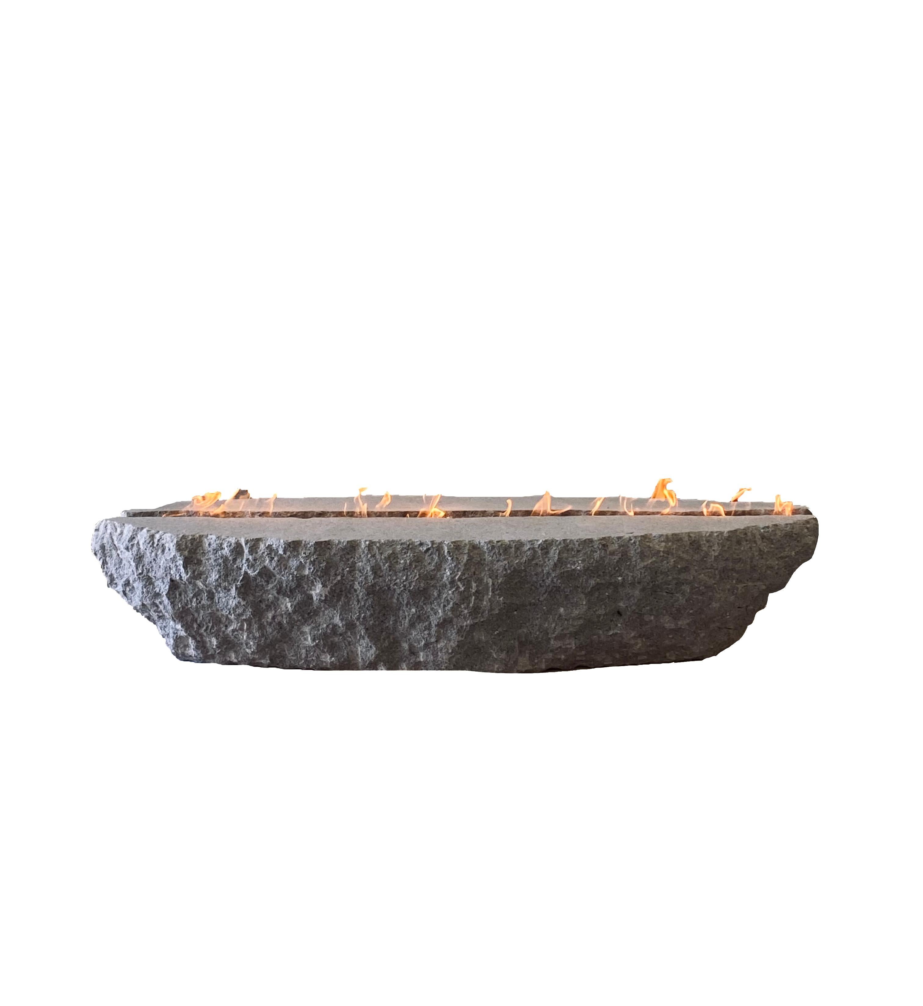 Escisión liquid fire table by Andres Monnier
One of a Kind.
Dimensions: W 80 x D 150 x H 30 cm.
Materials: Grey quarry stone.

Designer's biography
Treko concrete is a Mexican studio based in Ensenada, that has as a purpose to create