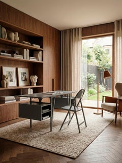 Ultra raro conjunto de Escritorio y silla Bonacina de Castiglioni