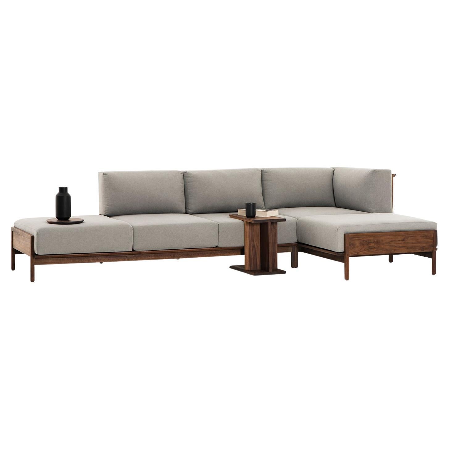 Escuadra Confort, Mexican Contemporary Sofa by Emiliano Molina for Cuchara For Sale