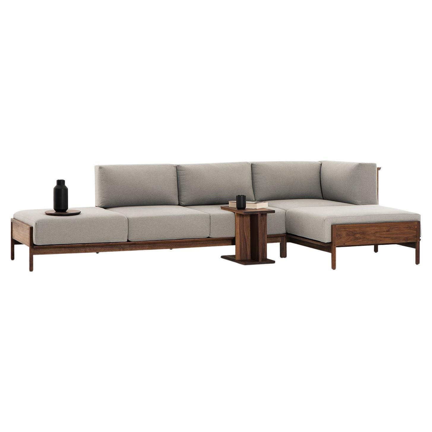 Escuadra Confort, zeitgenössisches mexikanisches Sofa von Emiliano Molina für CUCHARA im Angebot