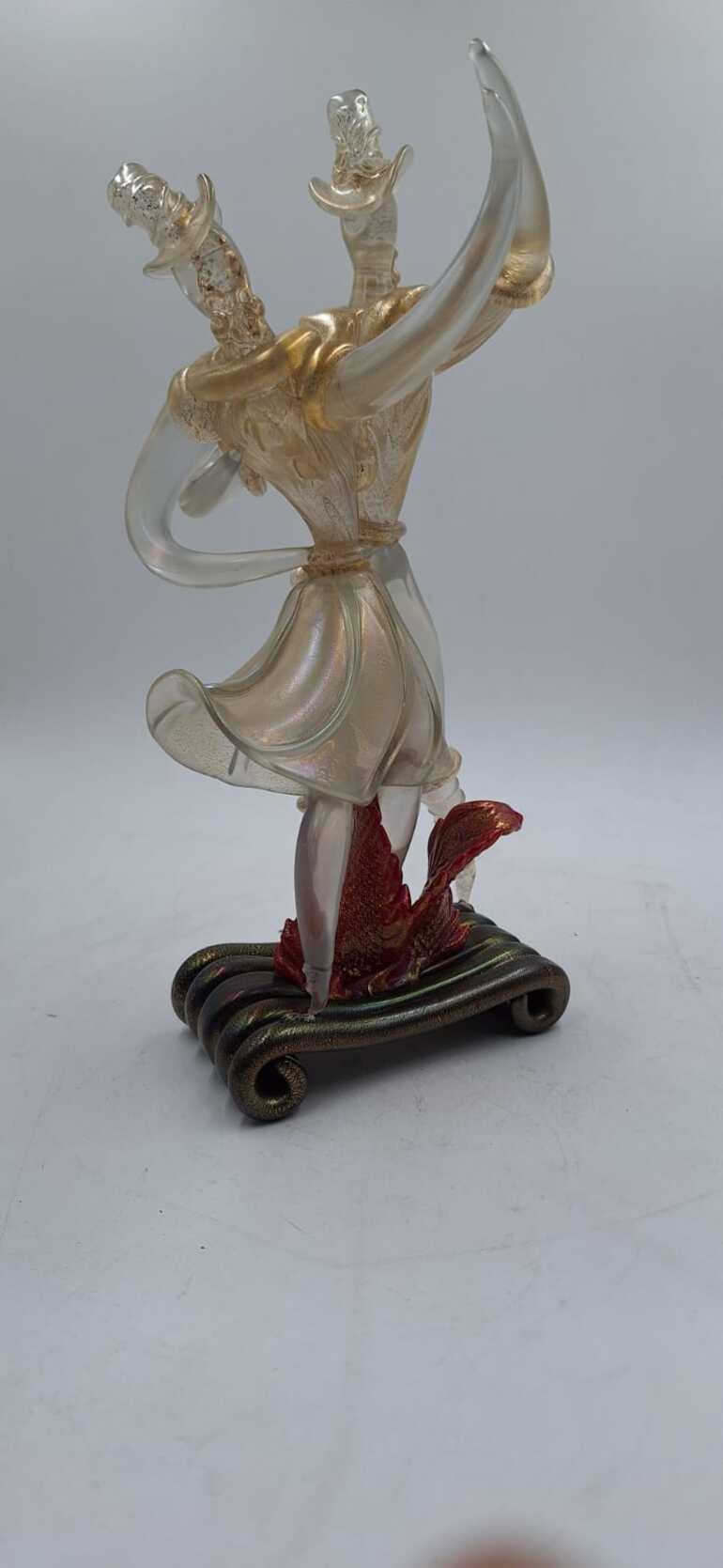 Art Déco Escultura di Murano Flavio Poli in vendita