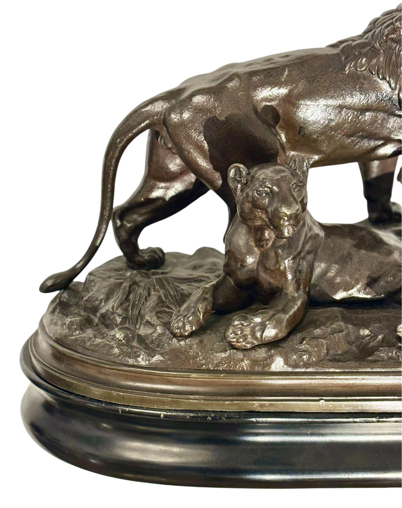 Metal Escultura naturalista For Sale