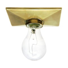 Escutcheon in Burnished Brass, Vica designed by Annabelle Selldorf