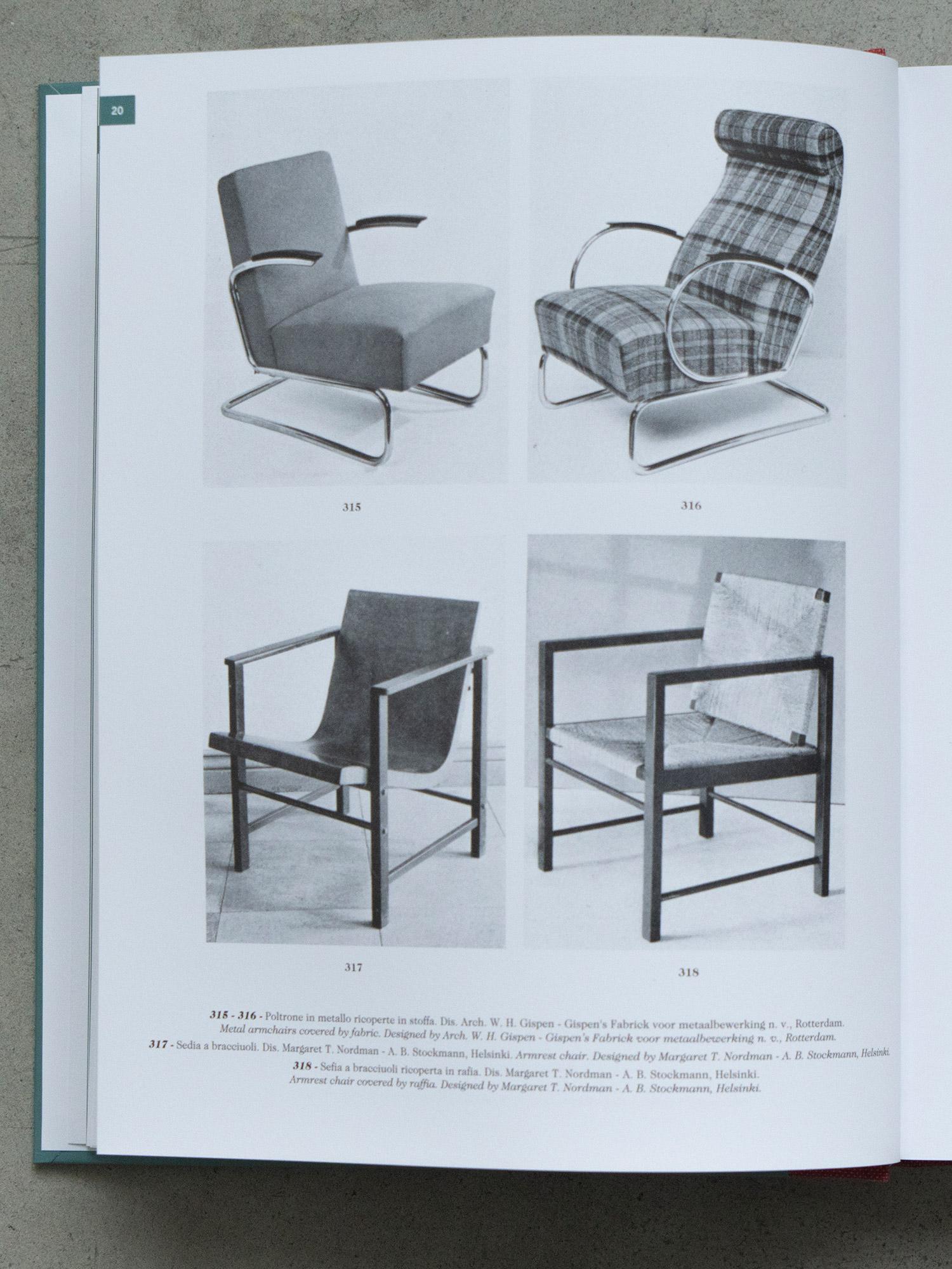 Contemporary ESEMPI Reprint - Chairs, Armchairs and Sofas, 1934-1950 VOL. I For Sale