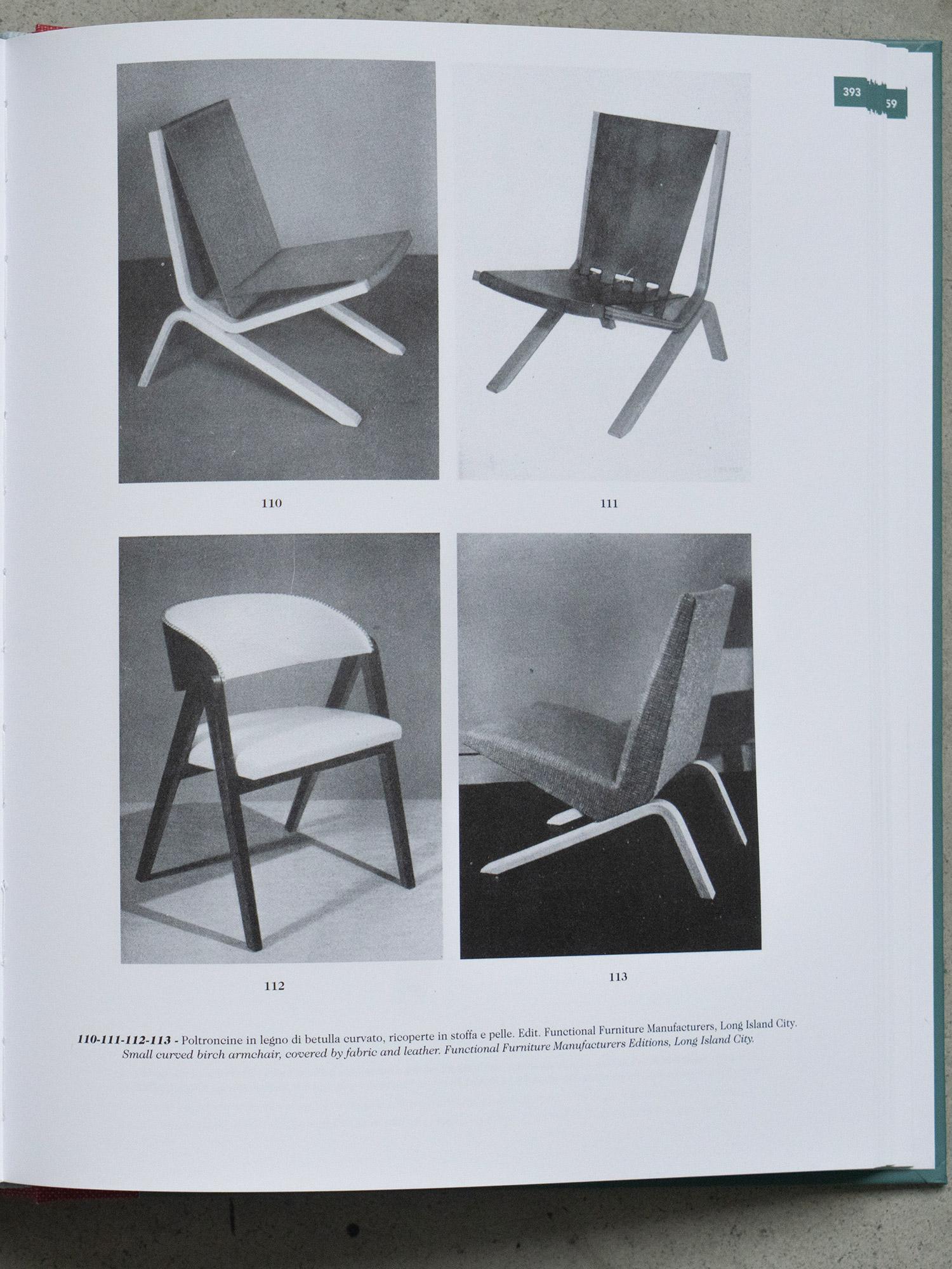 ESEMPI Reprint - Chairs, Armchairs and Sofas, 1934-1950 VOL. I For Sale 1