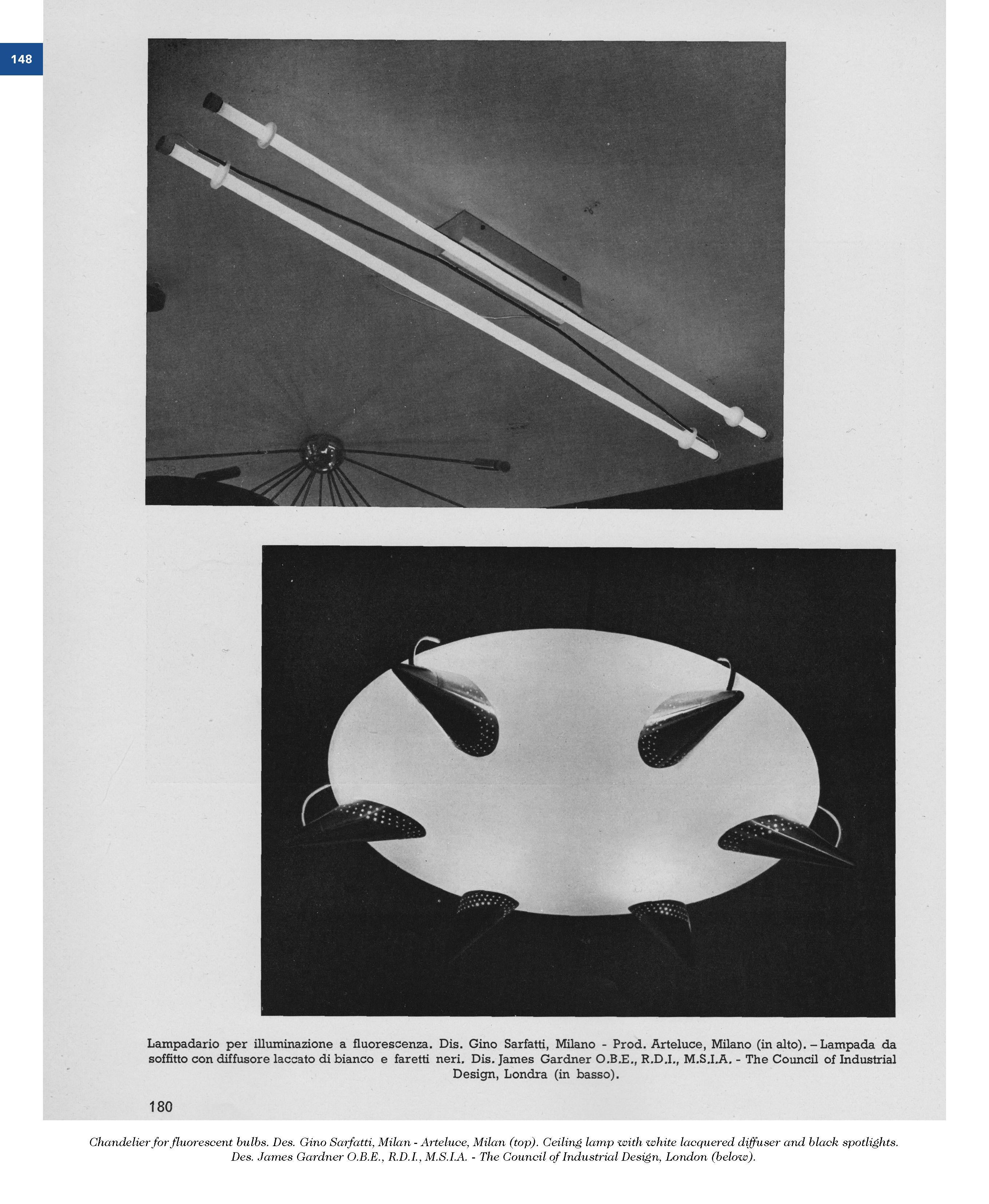 Esempi Reprint, Lights, 1934-1964, Italie, 2010s en vente 3