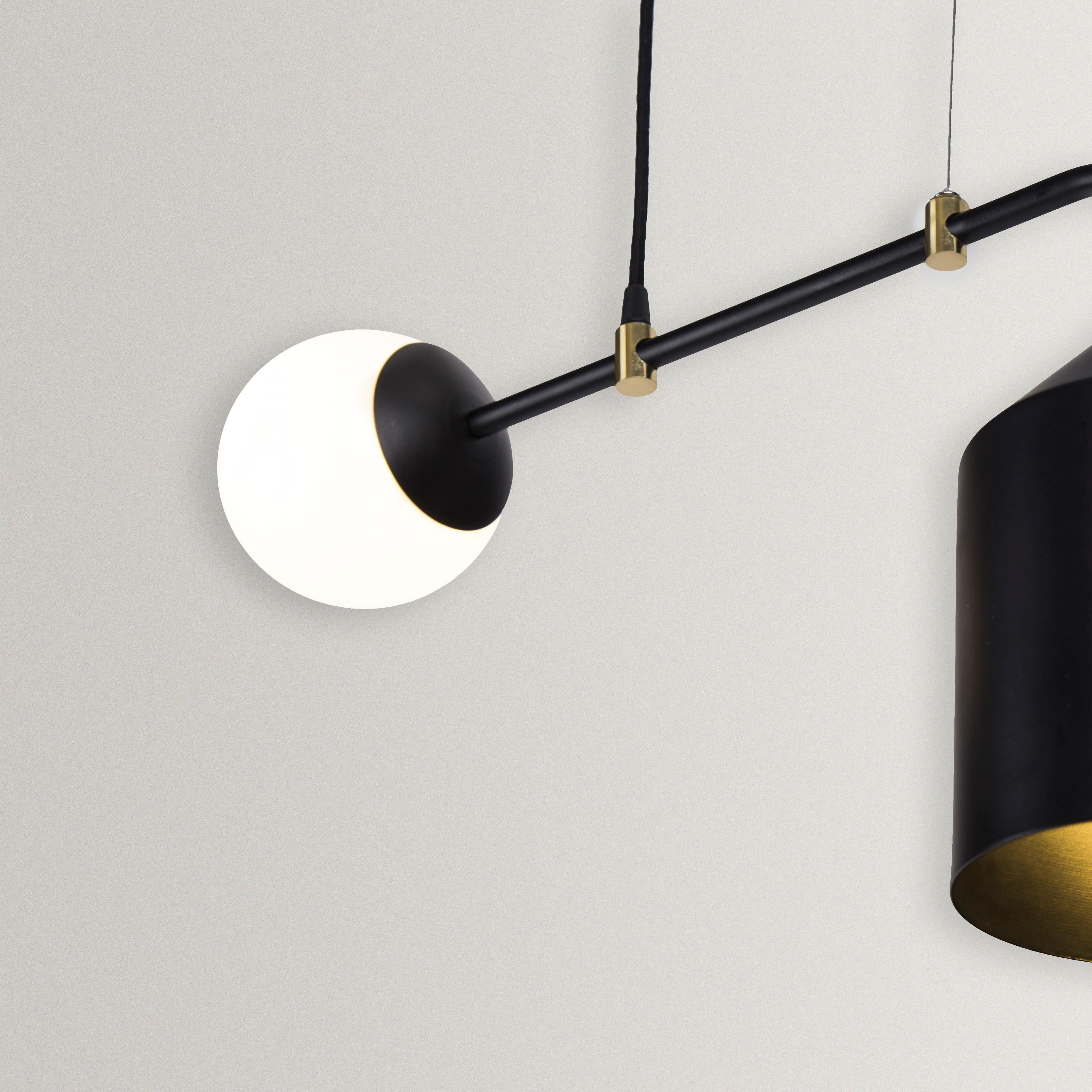 Modern Esferra & Bell 90 Pendant by Hatsu For Sale