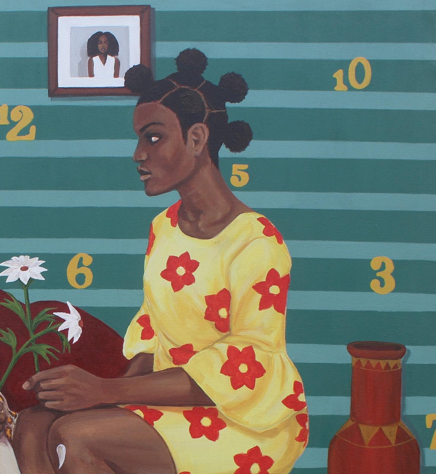 Desideri 1 - Painting Espressionista di Esinulo Chiamaka Praise