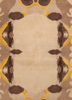 Tappeto in lana fatto a mano Eskayel-Culebra Cubic Abstract di Doris Leslie Blau