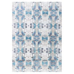 Eskayel Dynasty Modern Handmade Wool Rug for Doris Leslie Blau