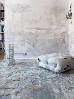 Eskayel, Kotoubia, Alfombra Duomo, Hi-Lo Merino/Seda Tejido Cruzado