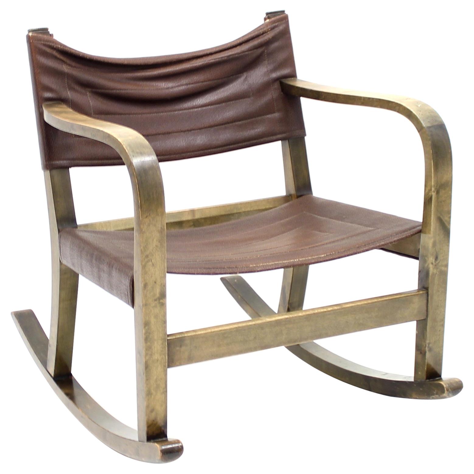 Eskil Sundahl Art Deco Rocking Chair for Bodafors, 1930s For Sale