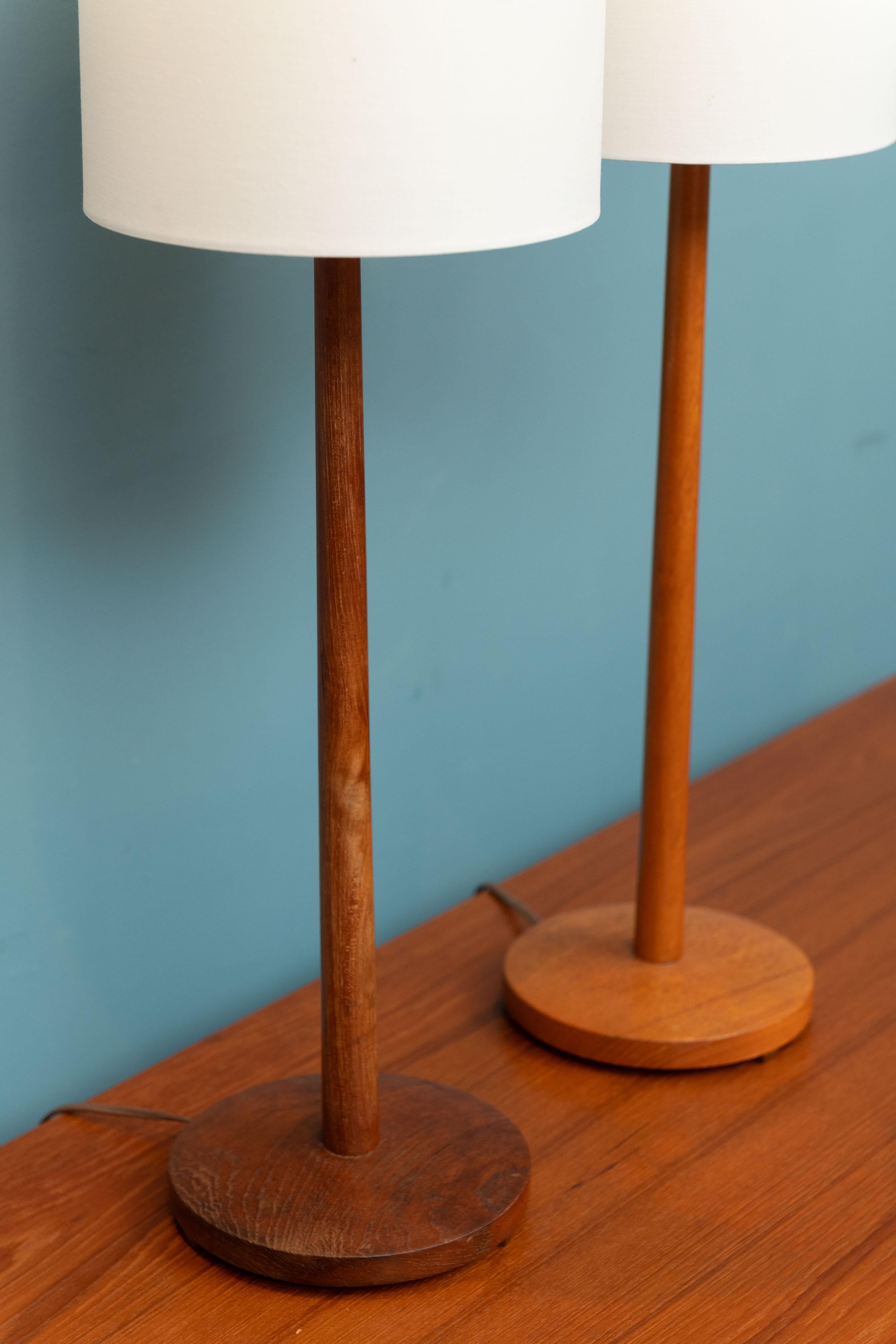 Eskilstuna Armatur attributed Scandanavian Table lamps In Good Condition For Sale In San Francisco, CA