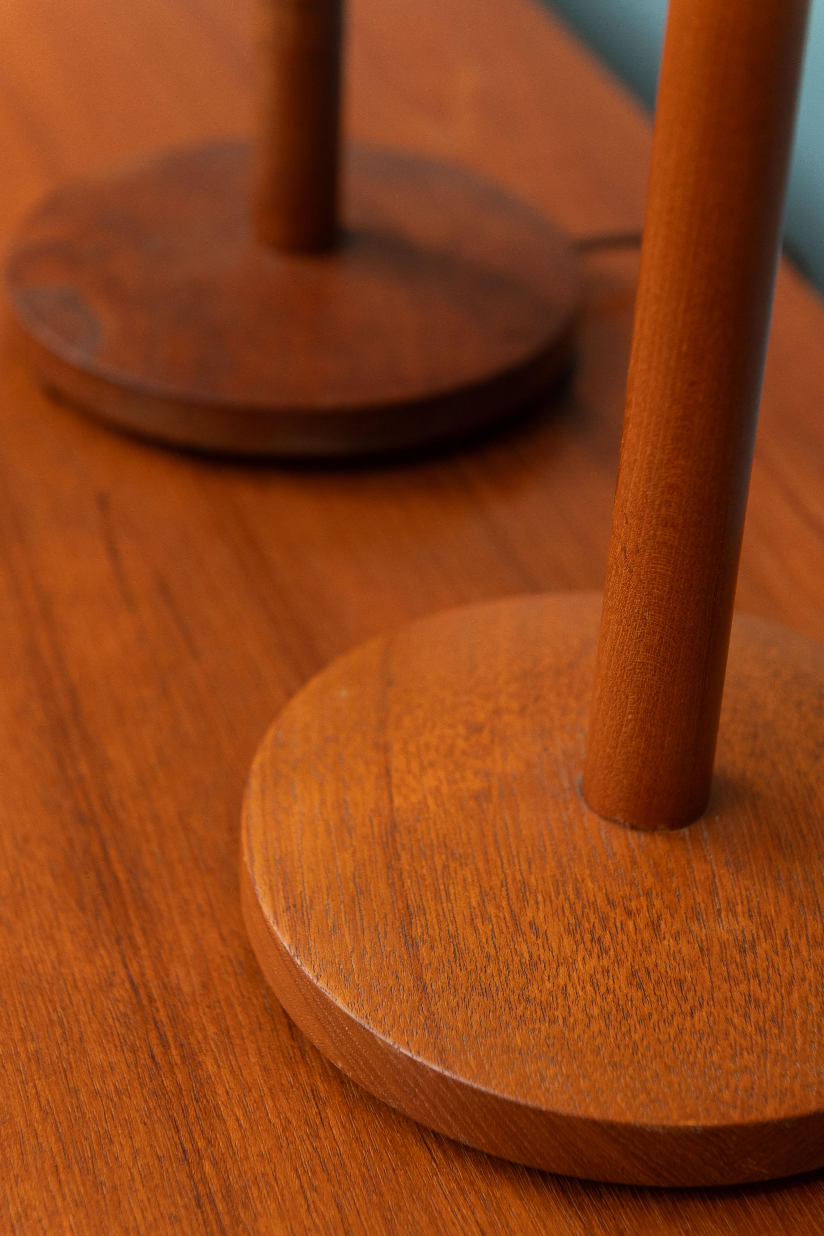 Mid-20th Century Eskilstuna Armatur attributed Scandanavian Table lamps For Sale