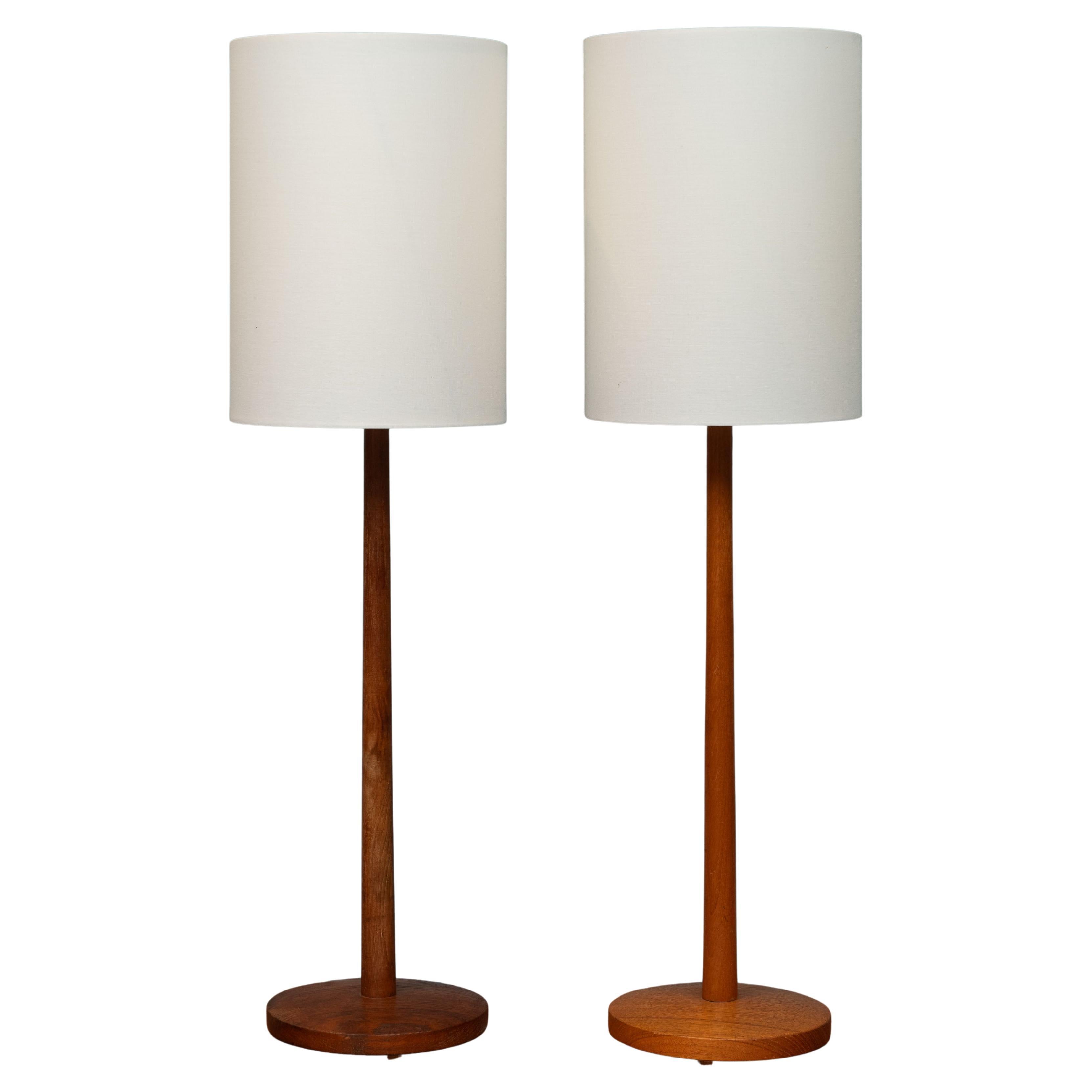 Eskilstuna Armatur attributed Scandanavian Table lamps
