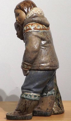 Eskimo Boy and Girl by Lladro
