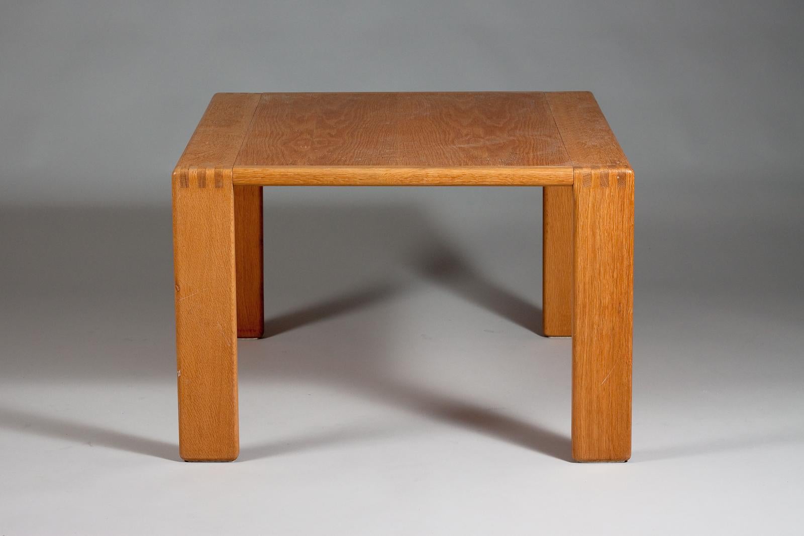 Finnish Esko Pajamies, 1960's Bonanza oak coffee table For Sale