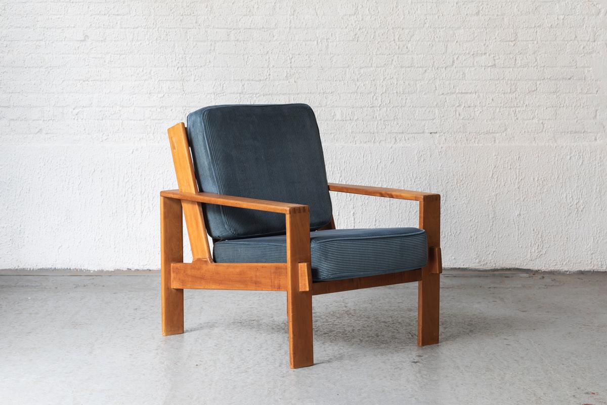 Industrial Esko Pajamies Bonanza Easy Chair for Asko, Denmark, 1960s