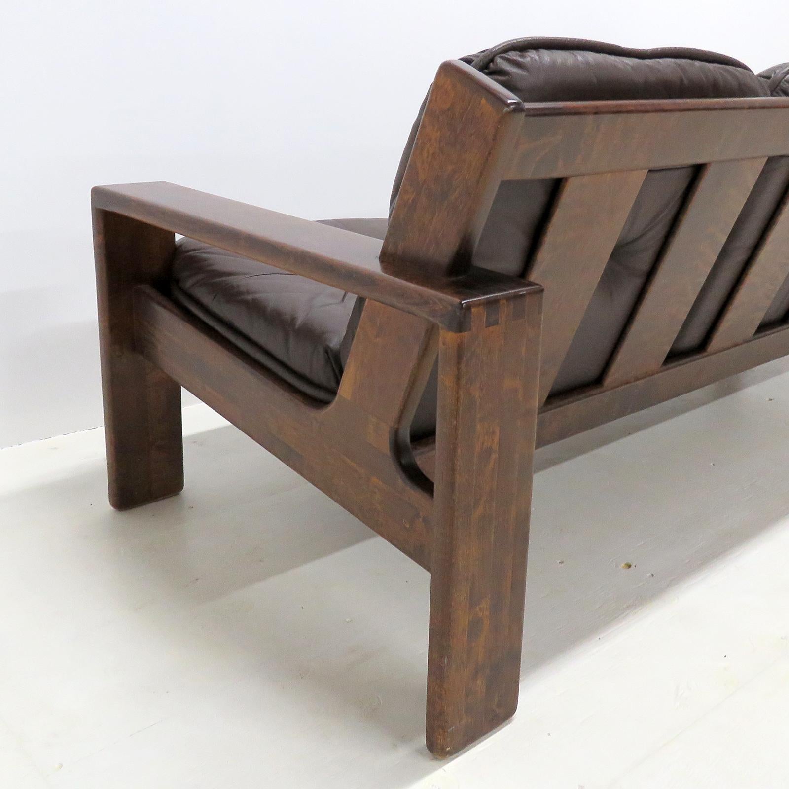 Esko Pajamies 'Bonanza' Leather Sofa, 1970 For Sale 1