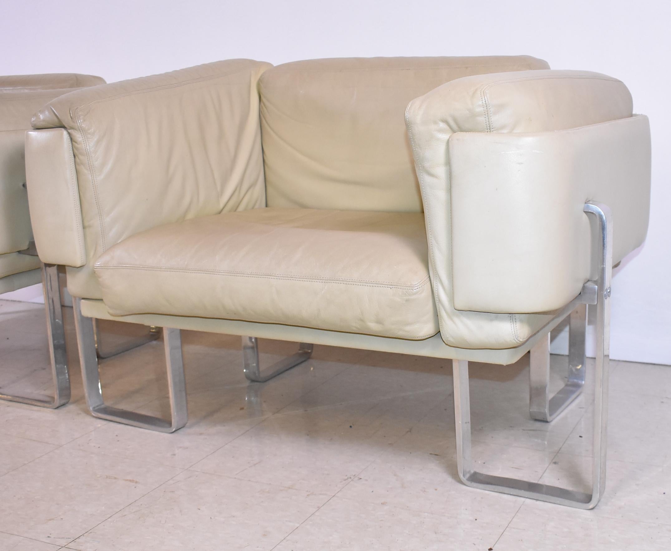 20th Century Esko Pajamies Polar Collection Lounge Chairs For Sale