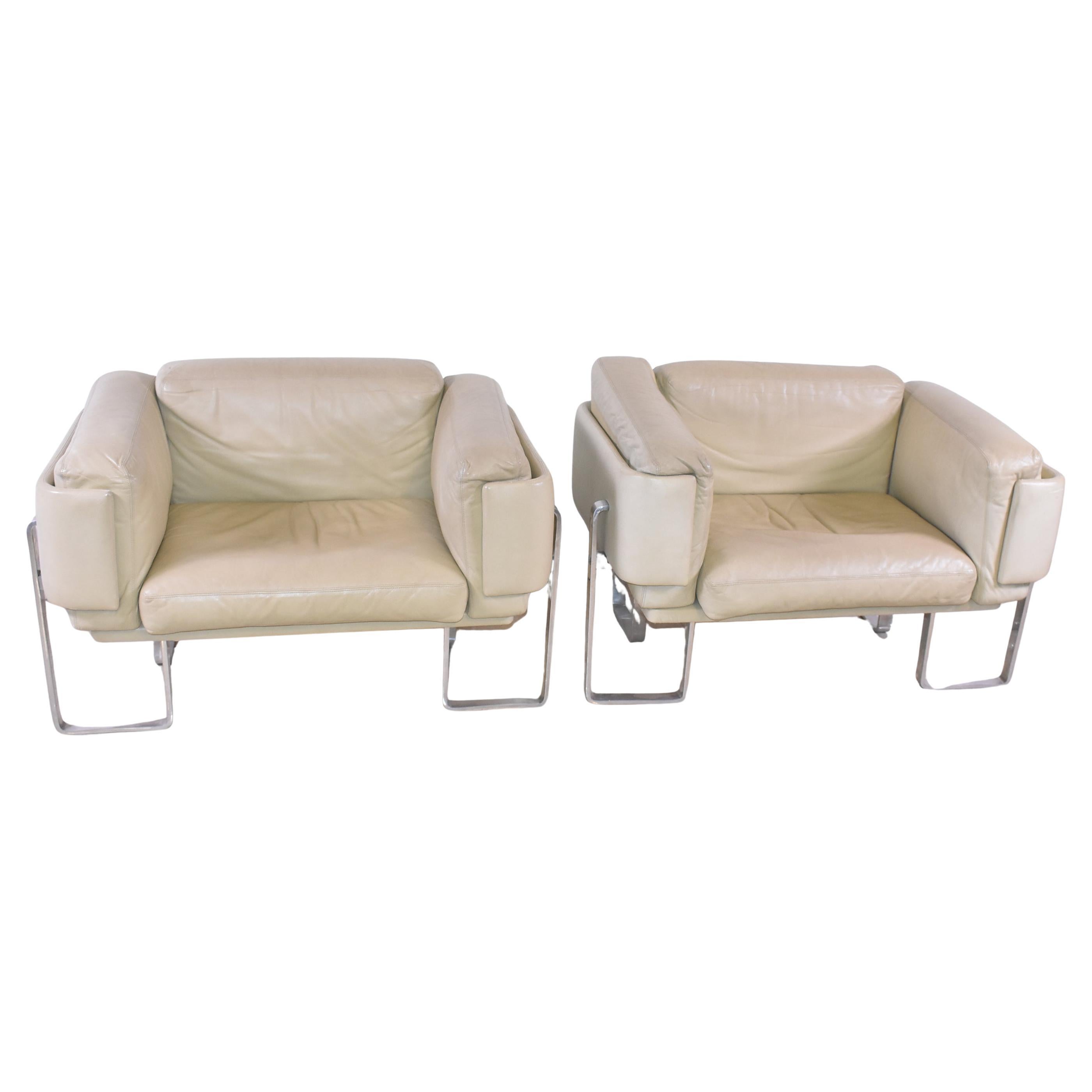 Esko Pajamies Polar Collection Lounge Chairs For Sale