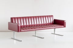 Esko Pajamies Three-Seat Cantilevered Sofa, Merva, Finland, 1960s