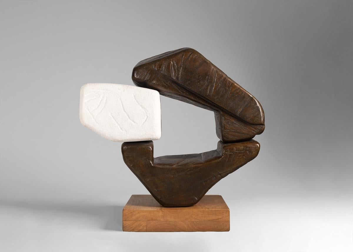 Zigor’s work is shaped by his relationship to the environment of the Basque region-both by the natural landscape as well as the significance of the Basque identity. His sculptures and drawings are marked by an enduring simplicity and a sensitivity