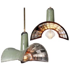 Antique ESLA 2-Way Winged Street Lamps