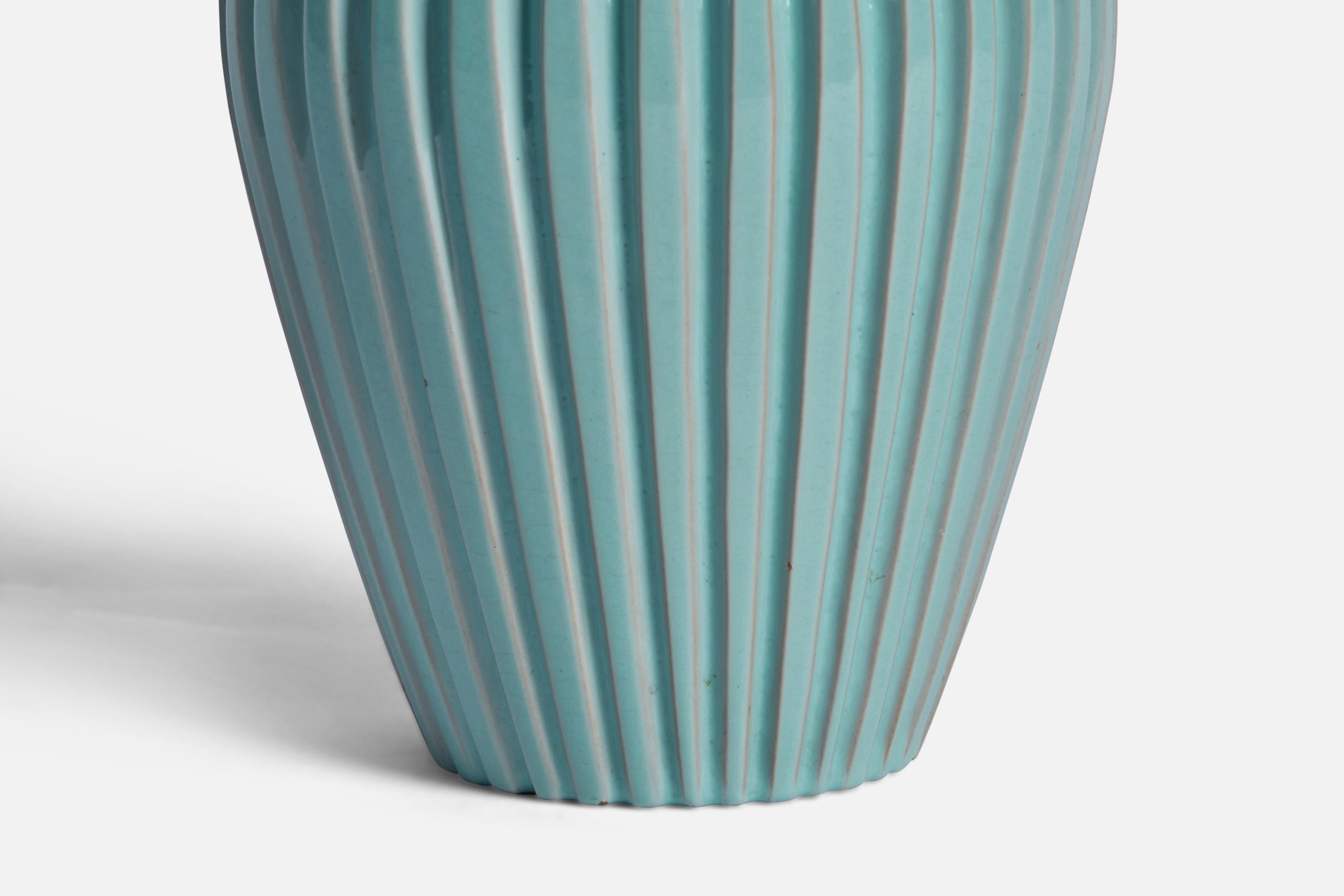 Mid-Century Modern Eslau, Vase, Stoneware, Denmark, 1950s For Sale