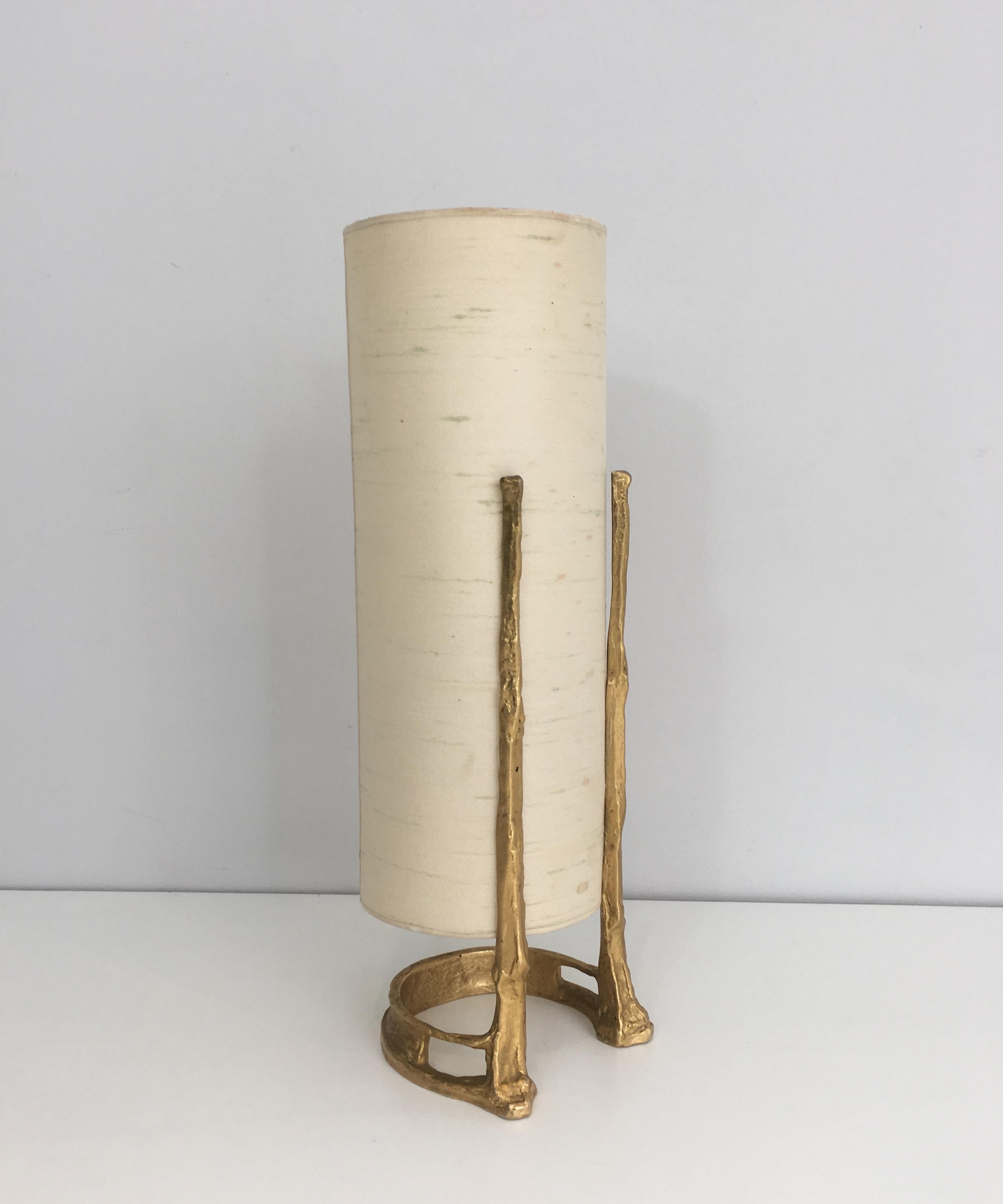Esmeralda Gild Bronze Table Lamp by Felix Agostini For Sale 12