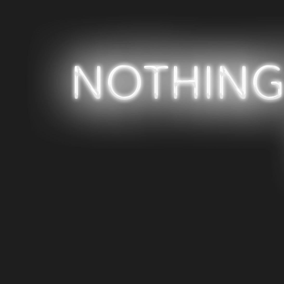 nothing to see here neon wallpaper