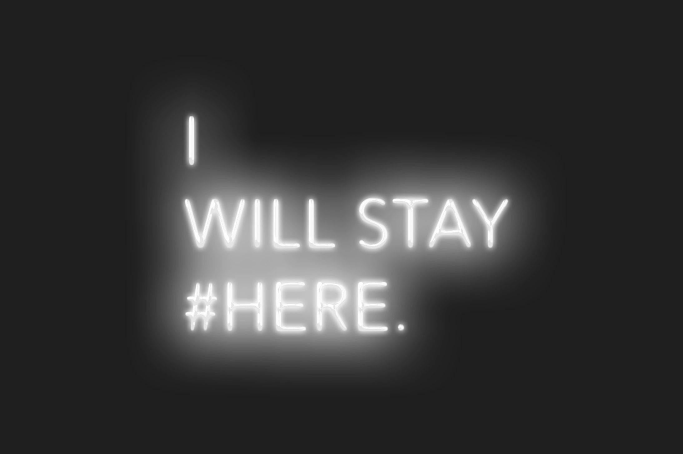 SOMEW#HERE #5 (I Will Stay #Here) 