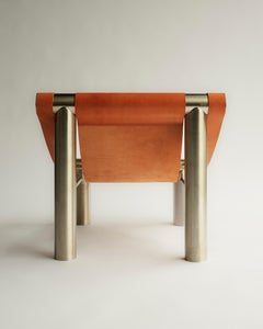 Fauteuil Eso en acier inoxydable par Mingardo