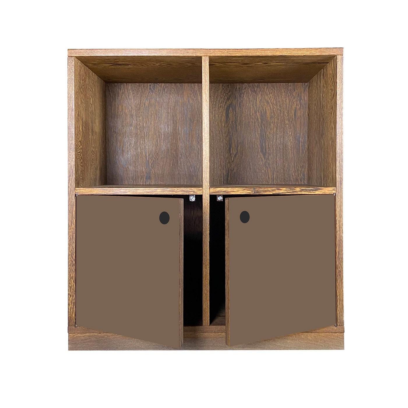 Contemporary Esotica Brown Sideboard By Ferdinando Meccani For Sale