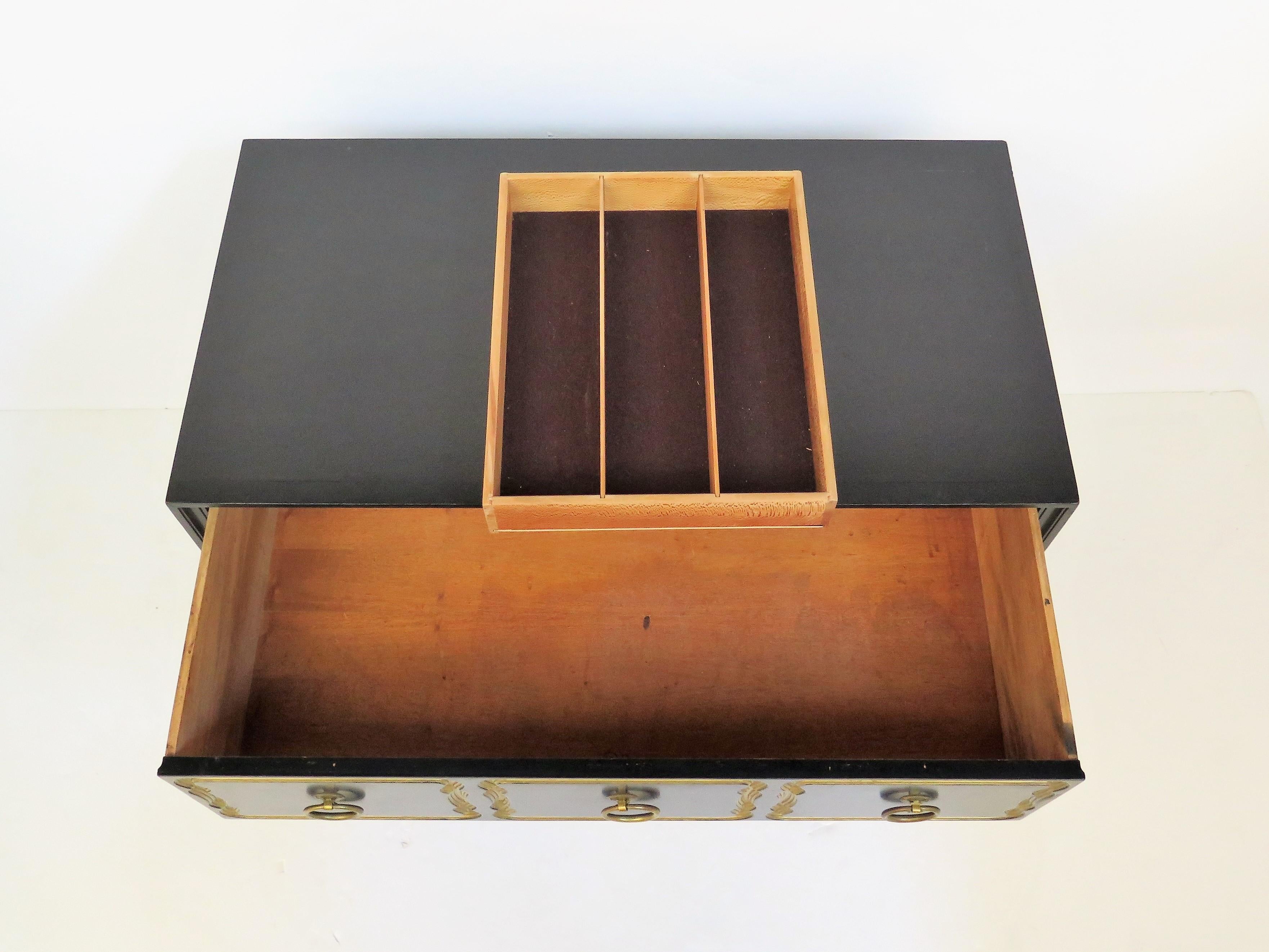 Brass Espana Chest by Dorothy Draper for Heritage Henredon
