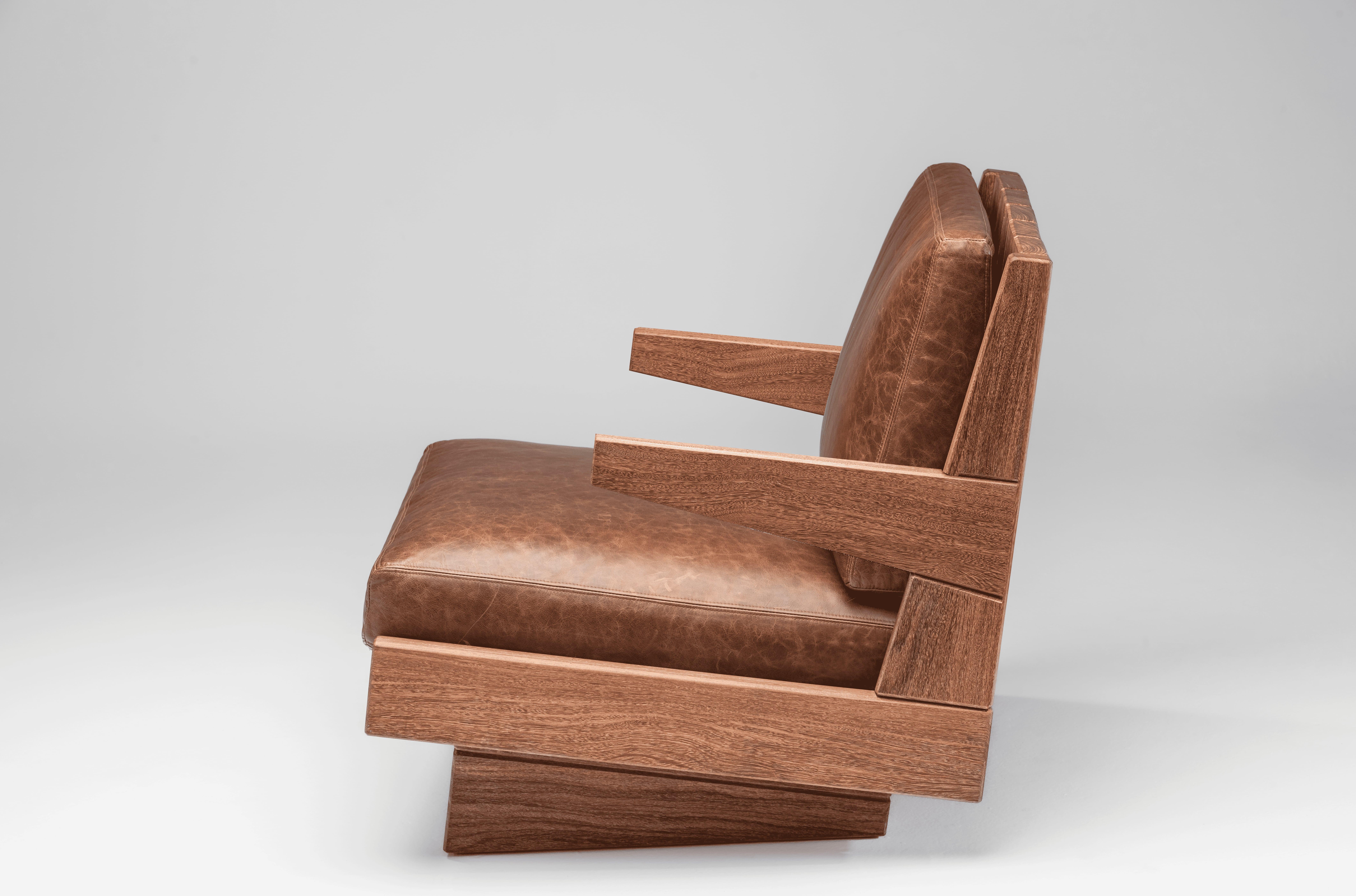 Brazilian Espécie Armchair - 2024, Cumaru Wood - by Zanini de Zanine For Sale