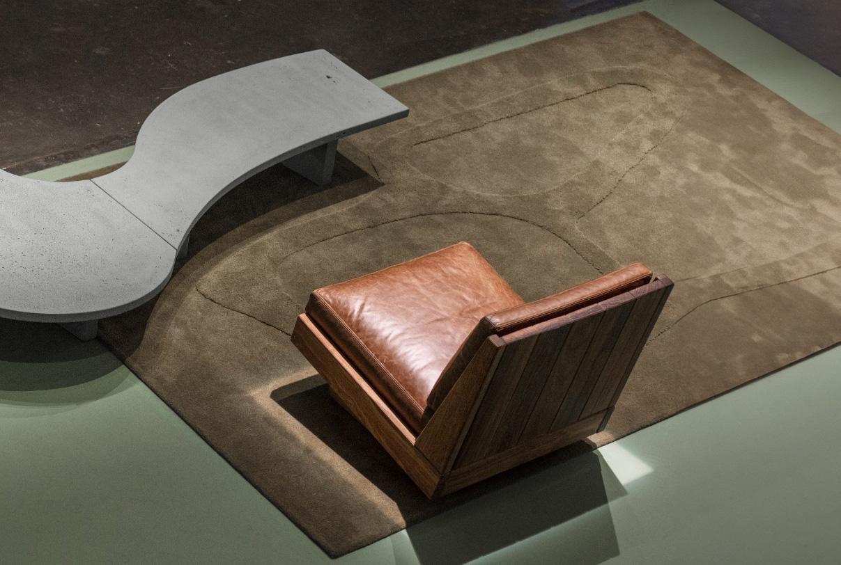 Woodwork Espécie - Armless Loungechair - 2024, Cumaru Wood - by Zanini de Zanine For Sale