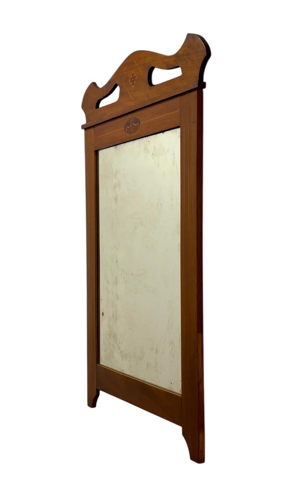 Espejo modernista de estilo Art nouveau en vente 2