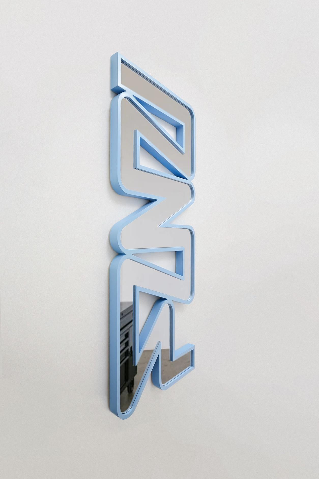 Espejx S.3 Mirror by Jimena Montemayor
Dimensions: D 86 x W 196 x H 11 cm. 
Materials: CNC MDF, laquer, acrylic mirror.

Available in Jamaica, Terracotta, Deep Red, Mulberry, Sky, and Butter colors. Please contact us.

Jimena Montemayor de la